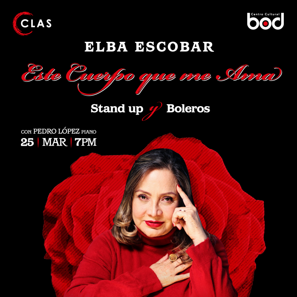 Elba Escobar llega a Venezuela con Stand Up y Bolero – Intervez