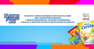 Nestlé® invita a REusar sus empaques, haciendo arte junto a Oscar Olivares