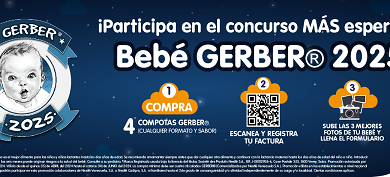 Regresa el concurso el Bebé GERBER® 2025