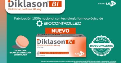 El primer Diclofenac Potásico de 150 mg con tecnología bicapa