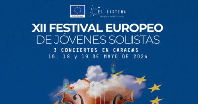 Llega a Caracas para la nueva edición del Festival Europeo de Jóvenes Solistas