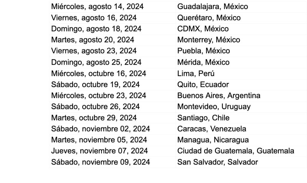 Los Reyes de La Bachata "Aventura" anuncian las fechas para Latinoamérica de su gira “Cerrando Ciclos”