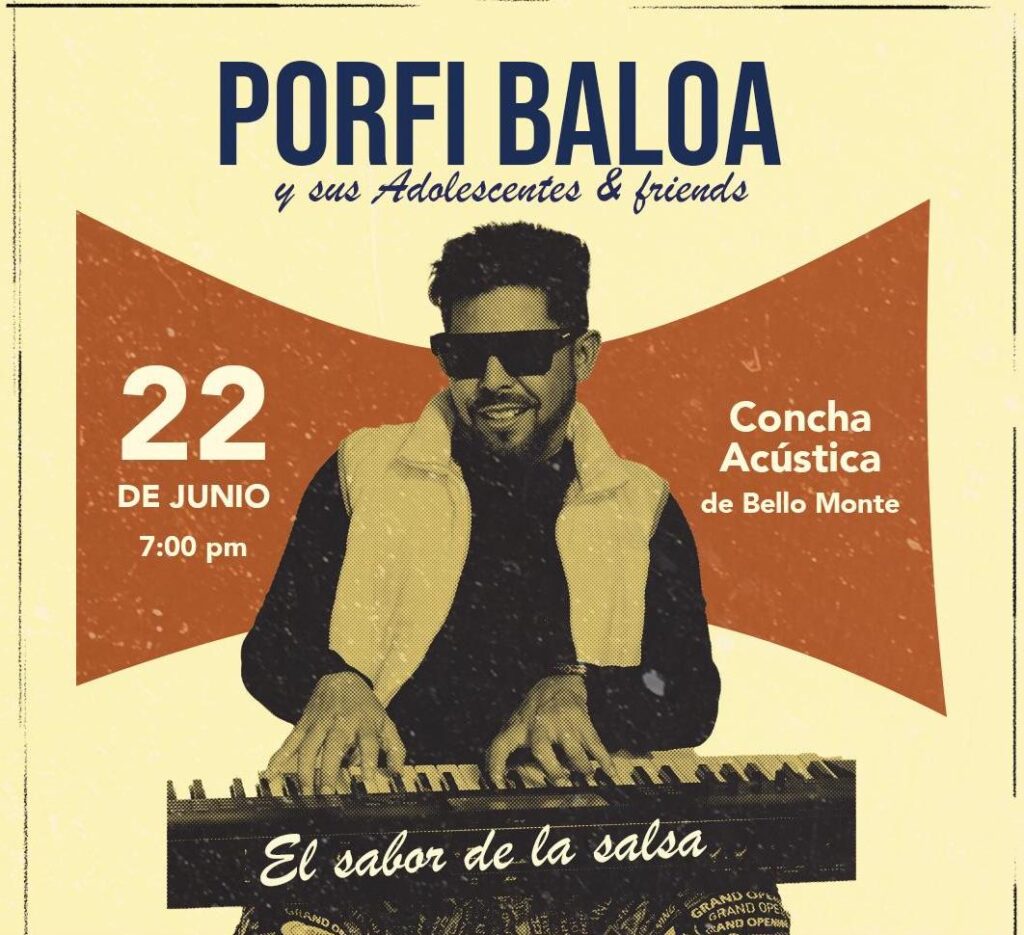 Porfi Baloa y sus Adolescentes & Friends se presentarán en Caracas 