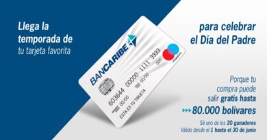 Bancaribe premia a sus clientes por compras con su tarjeta de débito