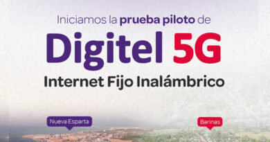 Digitel inicia las pruebas en la tecnología 5G en los estados Nueva Esparta y Barinas