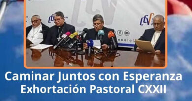 Exhortación Pastoral "Caminar Juntos con Esperanza"