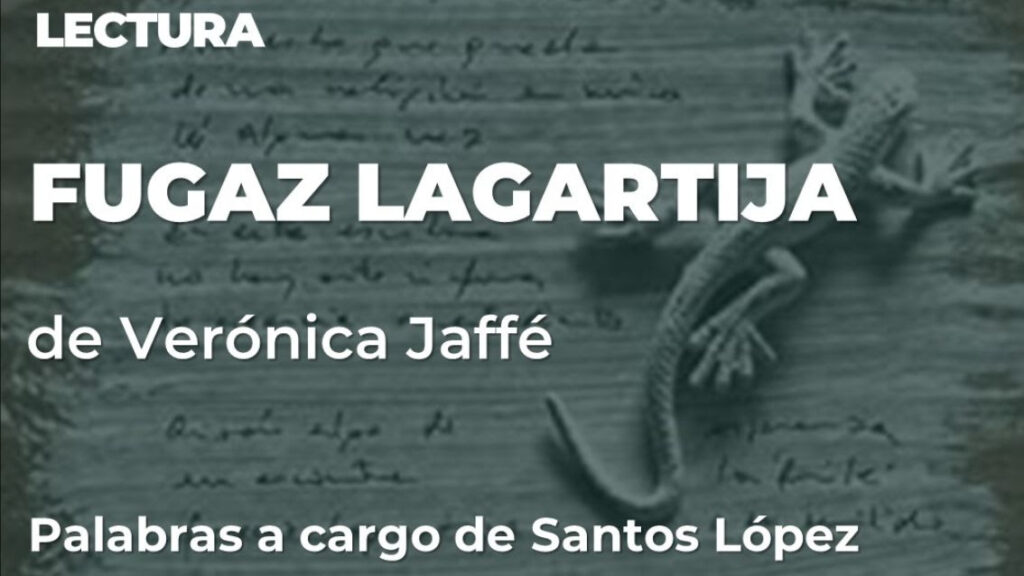 Lectura Fugaz Lagartija De Verónica Jaffé