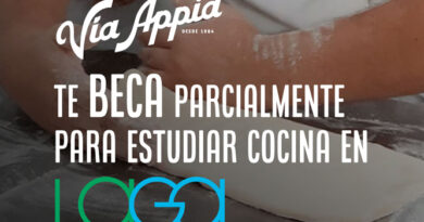 Via Appia y LAGA se unen para otorgar media beca a un estudiante de la Certificación de Cocina