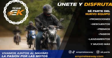 Empire Keeway lanza el Team EK para unir a los fanáticos de las motos en Venezuela