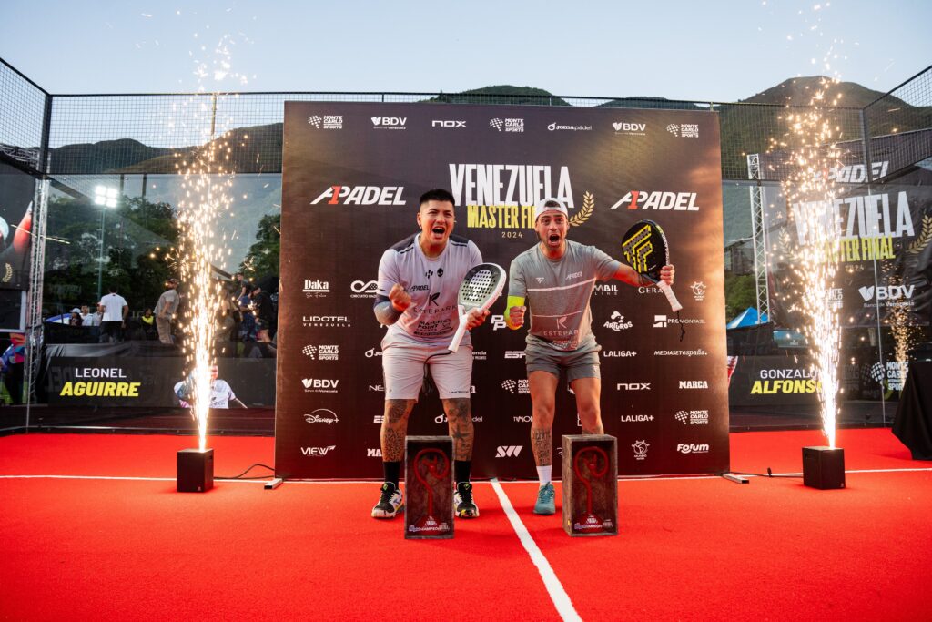 Dupla Alfonso y Aguirre son campeones del A1 Padel