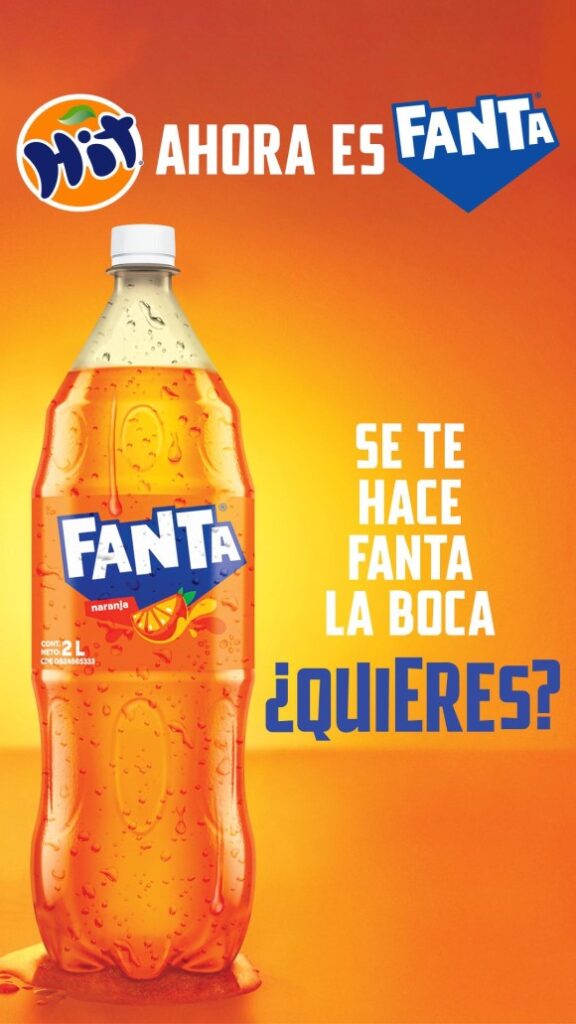 ¡HIT ahora es Fanta!