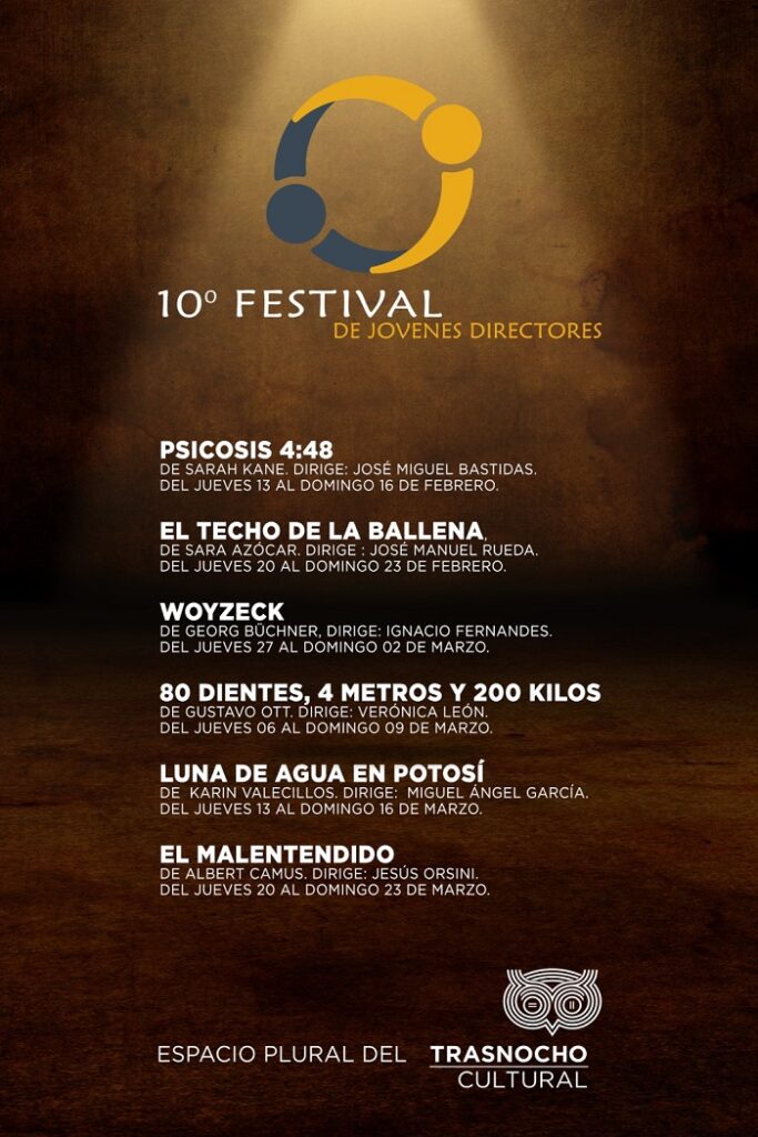 Arranca el 10mo. Festival De Jóvenes Directores Trasnocho