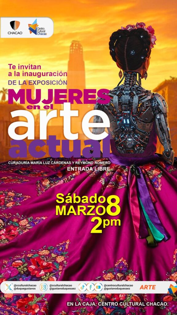 Exposición “Mujeres en el arte actual” de Reymond Romero y María Luz Cárdenas en el Centro Cultura Chacao