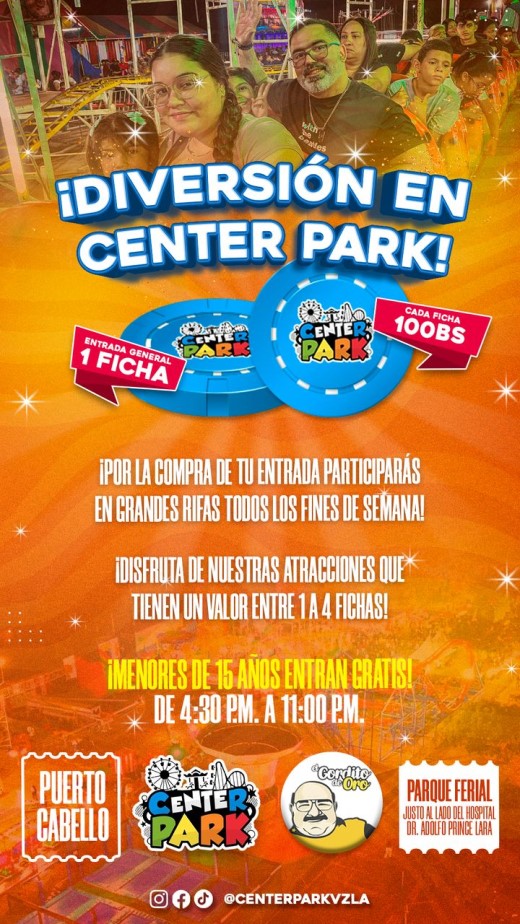 “Parque Ferial Center Park” llega a la ciudad que está de moda