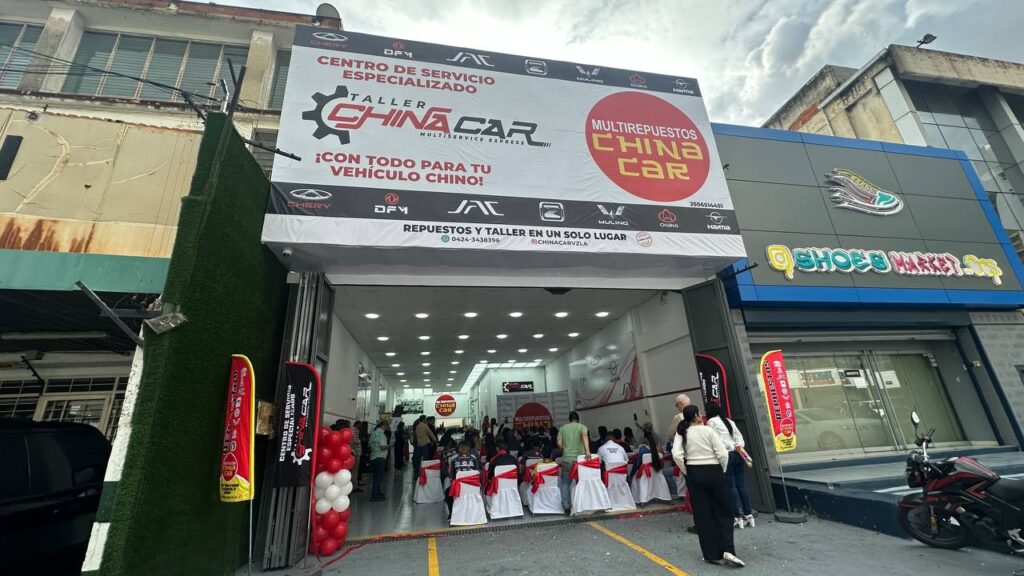 China Car inauguró su sexta tienda y presentó su primer Centro de Servicio Especializado en Caracas