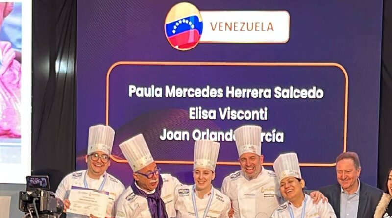 Venezuela participó por primera vez en la Copa América de Heladería Artesanal