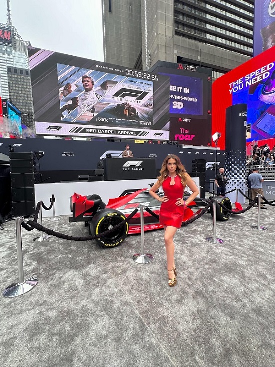 ¿Quién es Sarai, el rostro de los grandes eventos, desde la F1 hasta Cannes y Milán?