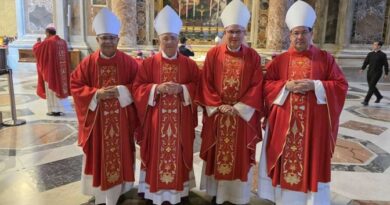 Arzobispos venezolanos recibieron palios arzobispales de manos del Papa León XIV