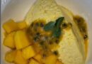 Toque tropical con un irresistible mousse de mango