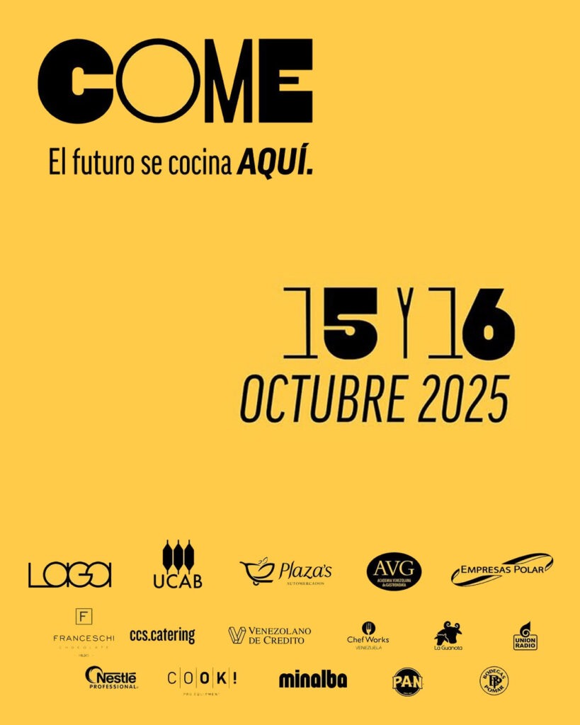 LA UCAB ALBERGARÁ “COME 2025”, UN CONGRESO PARA EXPERIMENTAR LA GASTRONOMÍA VENEZOLANA