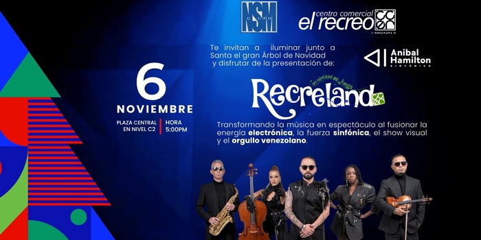 Centro Comercial El Recreo y Grupo NSM encienden la magia de la navidad con “Recreland: Una Navidad que se Juega”