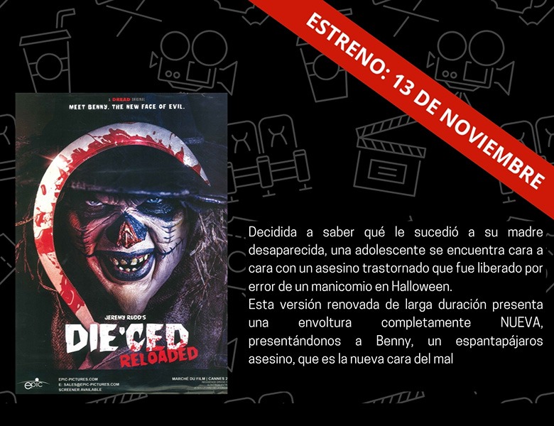 Jeremy Rudd revive el horror ochentero con Die’ced: Reloaded