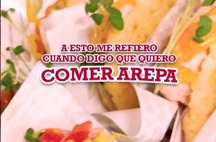 Diablitos™ Underwood™: acompaña la creatividad al rellenar las arepas