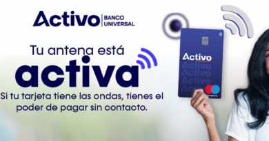 Activo presenta su tarjeta con tecnología Contacless