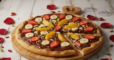 ¿Pizza de postre? El secreto para sorprender a todos con chocolate y naranja
