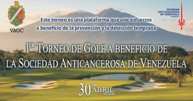 SAV anuncia su 1er Torneo de Golf a beneficio de la lucha contra el cáncer