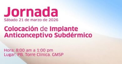 Eficacia superior al 99,5%: GMSP realiza jornada de implante subdérmico para fortalecer la planificación juvenil