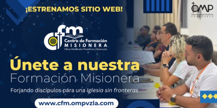 OMP VENEZUELA REALIZÓ LANZAMIENTO DE PÁGINA WEB DEL CENTRO DE FORMACIÓN MISIONERA