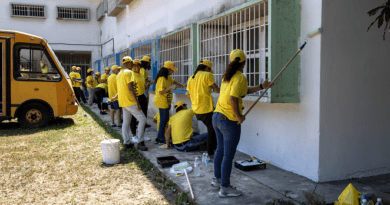 Epanos realizaron voluntariado en Casa Hogar Padre Febres Cordero