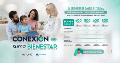 NetUno ahora incluye Servicio de Salud en todos sus planes