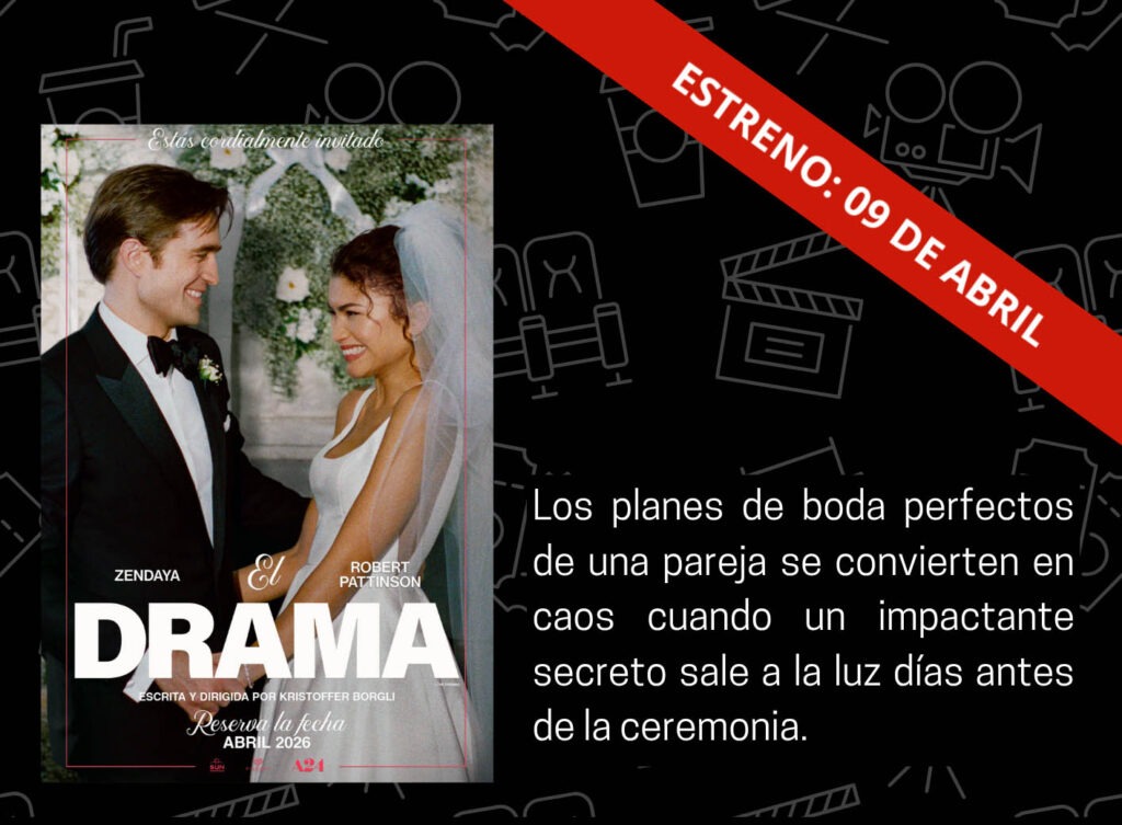 The Drama reúne a Zendaya y Robert Pattinson en comedia polémica