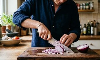 Tips para no cocineros: El secreto para evitar las lágrimas al picar cebolla