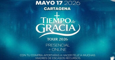 Cartagena será sede del lanzamiento de “Tiempo de Gracia”, un encuentro de música y transformación espiritual
