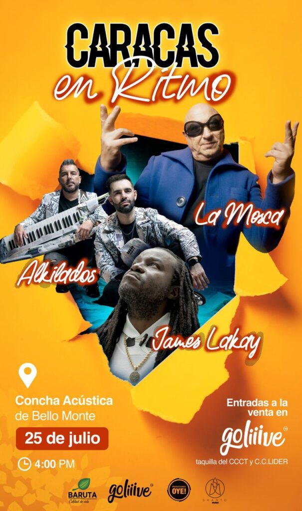 La Mosca llega a Caracas con Alkilados y James Lakay