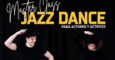 Studio R presenta máster class intensiva de jazz dance para actores y actrices
