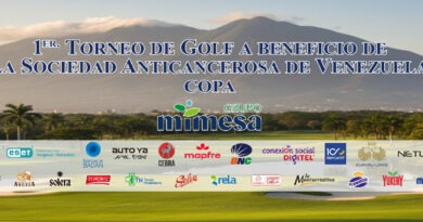 Swing solidario: Fue un éxito total el 1er Torneo de Golf de la Sociedad Anticancerosa de Venezuela