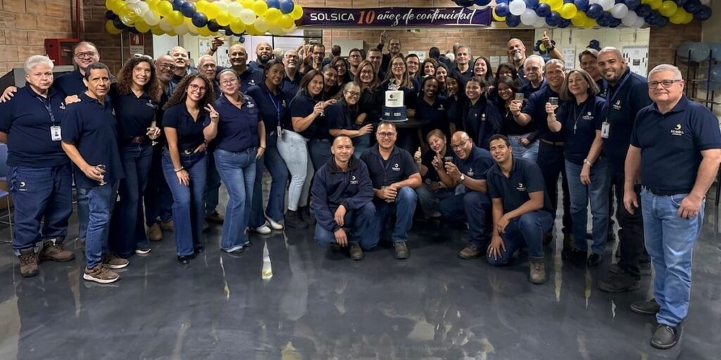 Solsica celebra 10 años como marca y proyecta la expansión de sus soluciones al sector petrolero