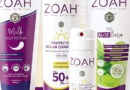 Nuevos protectores solares en aerosol y cremas reparadoras ZOAH para combatir el sol
