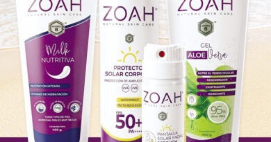 Nuevos protectores solares en aerosol y cremas reparadoras ZOAH para combatir el sol